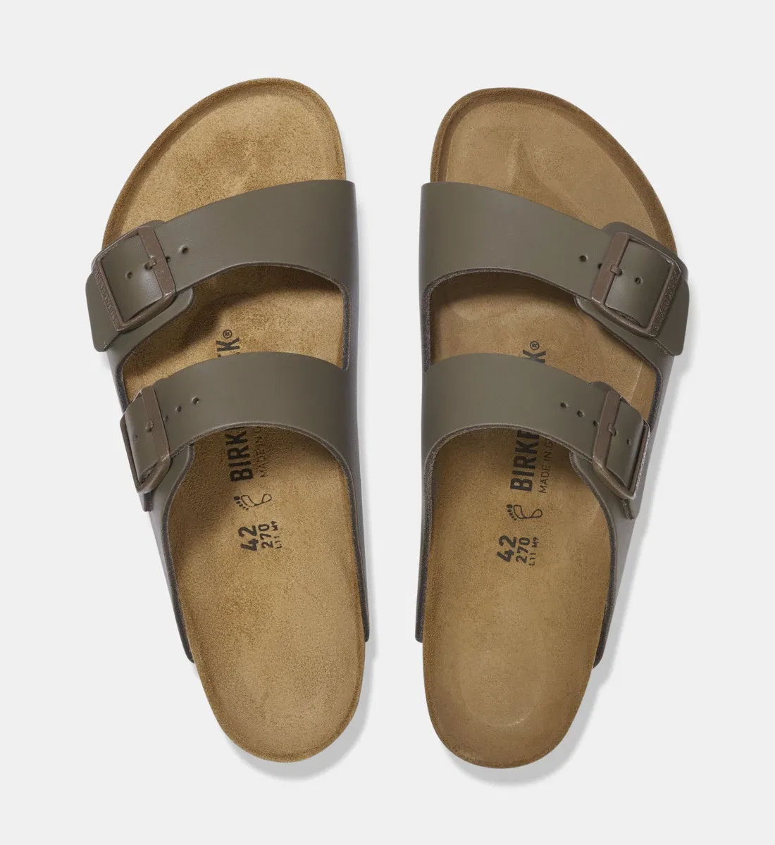 Сандалии на плоской подошве Arizona 2 BIRKENSTOCK, черный — фото 3
