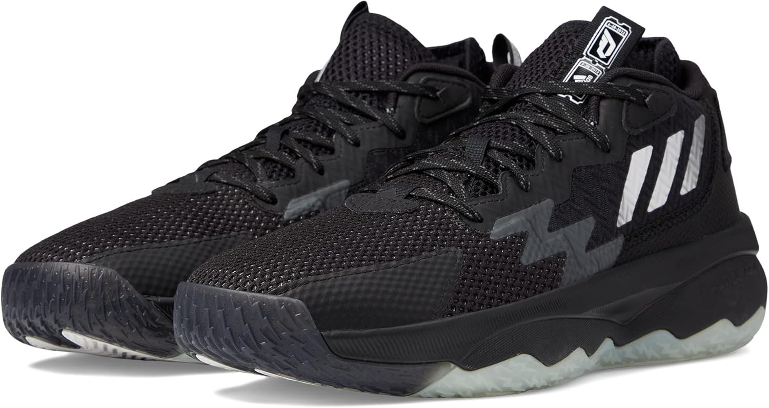 

Кроссовки Adidas для взрослых унисекс Dame 8, белый/черный/серый