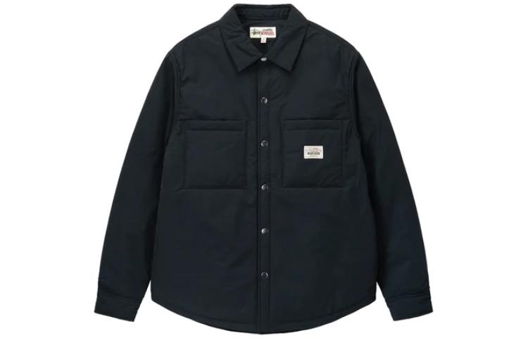 

Stussy Техническая стеганая рубашка, Black Black