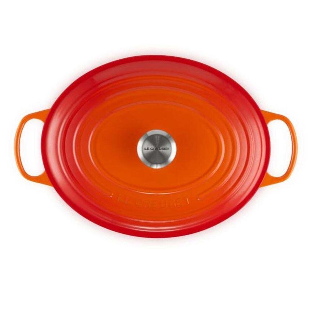 

Фирменная форма для запекания Le Creuset, красный овал, 33 см, оранжевый