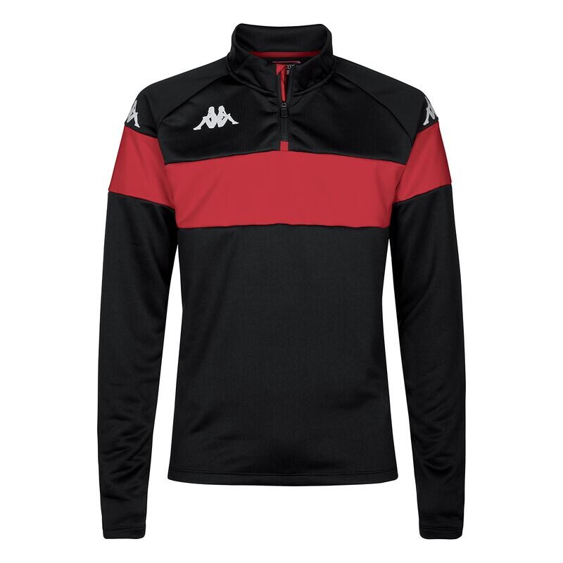 

Спортивная толстовка Kappa, цвет schwarz/rot/rot