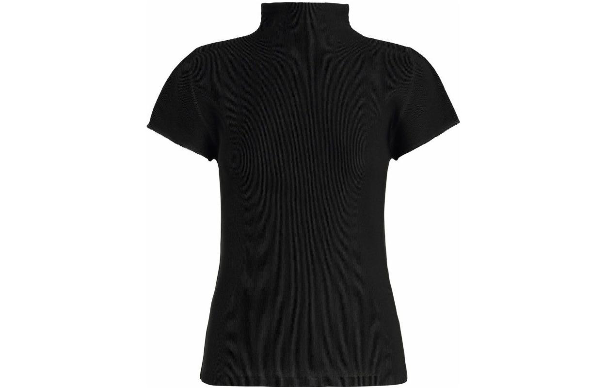 

Футболка SS22 женская черная PLEATS PLEASE ISSEY MIYAKE