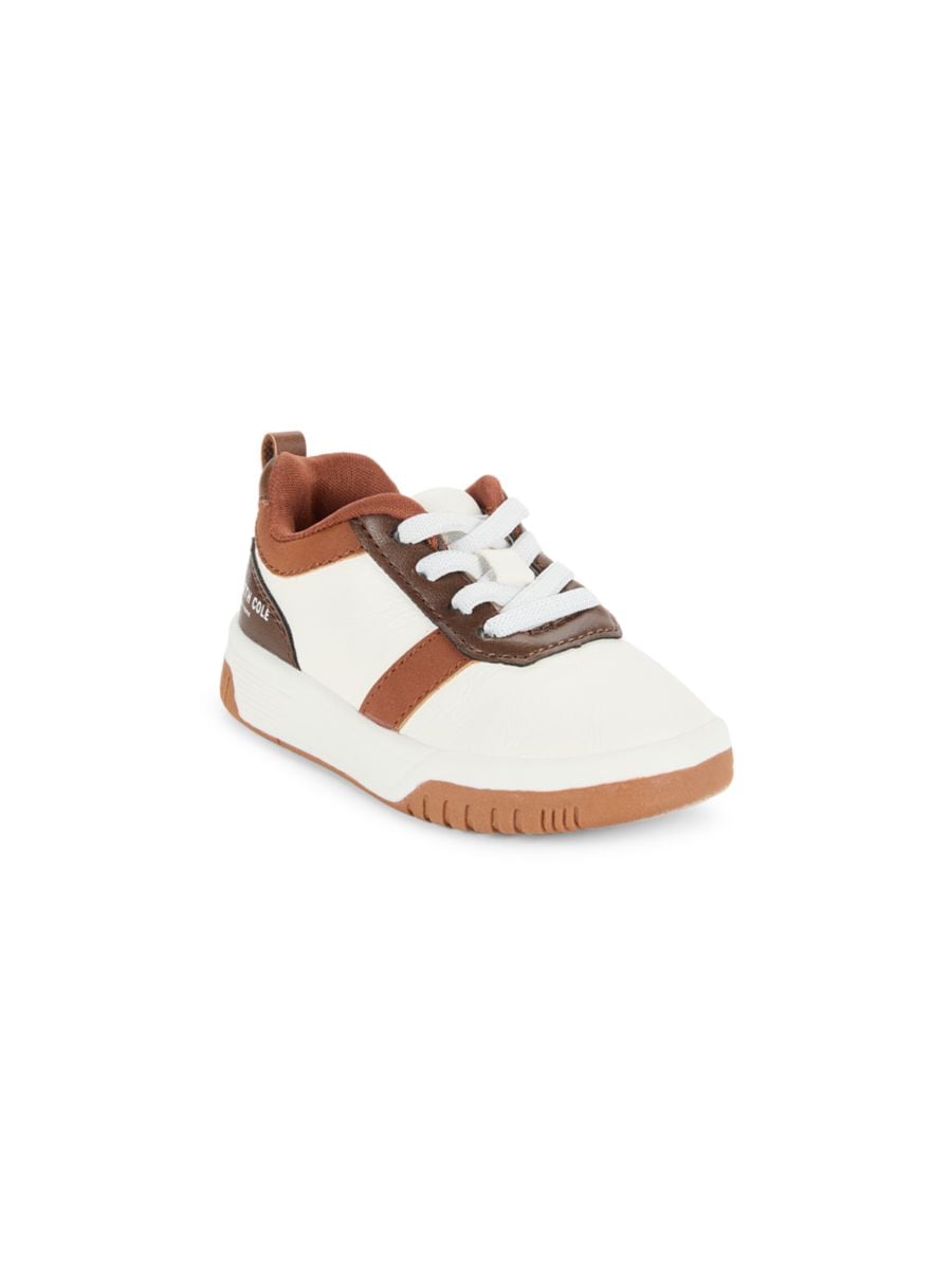 

Кроссовки Cyril Elias Colorblock для малышей и детей Kenneth Cole, белый