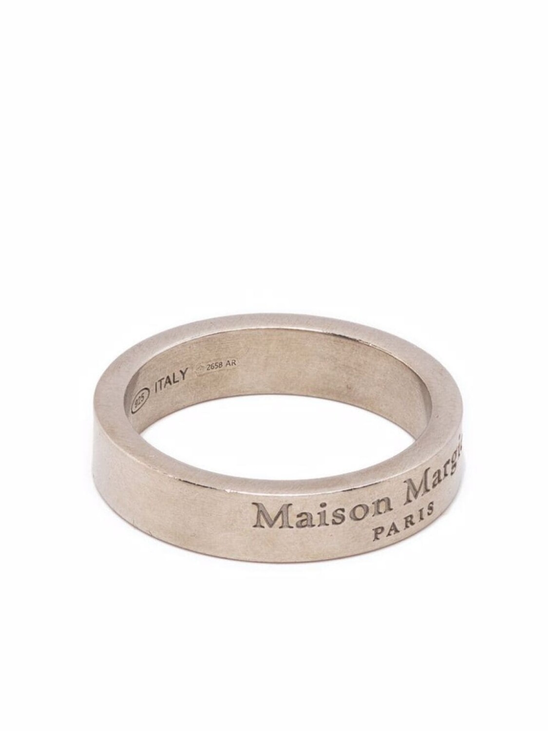 

Кольцо с гравировкой Maison Margiela, серебряный
