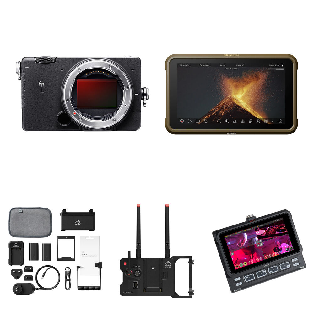 

Беззеркальная камера Sigma fp L Mirrorless Camera with 8K Raw Recording and Broadcast