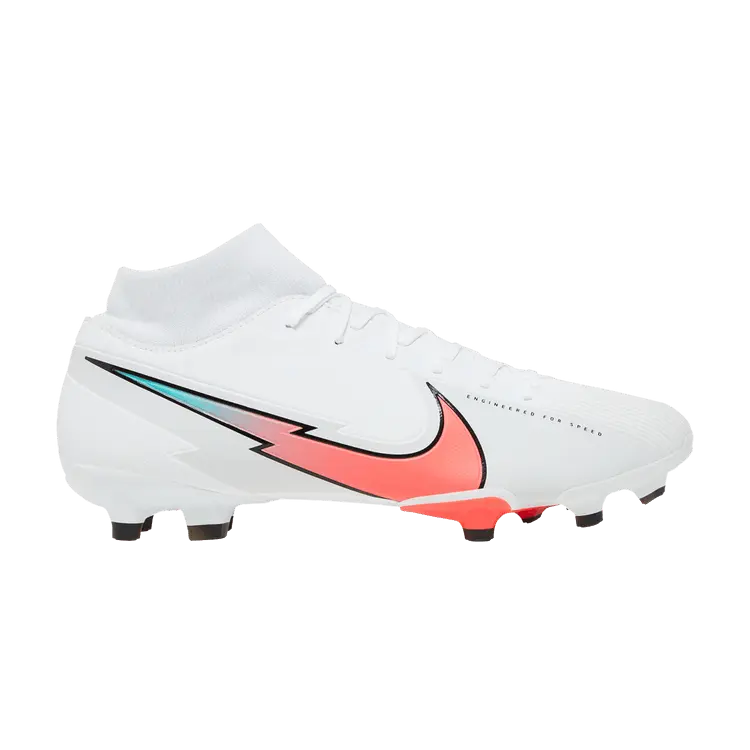 

Бутсы Nike Mercurial Superfly 7 Academy MG 'White Crimson Jade', белый
