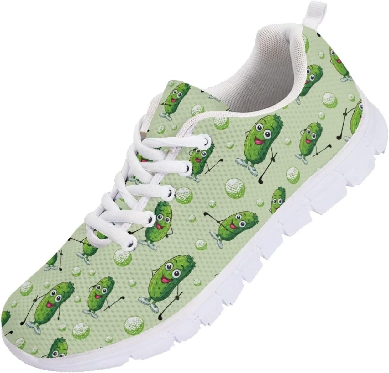 

Мужские кроссовки Funnydude Funny Print для бега, легкие и удобные, осенние кроссовки для тренировок, Pickle