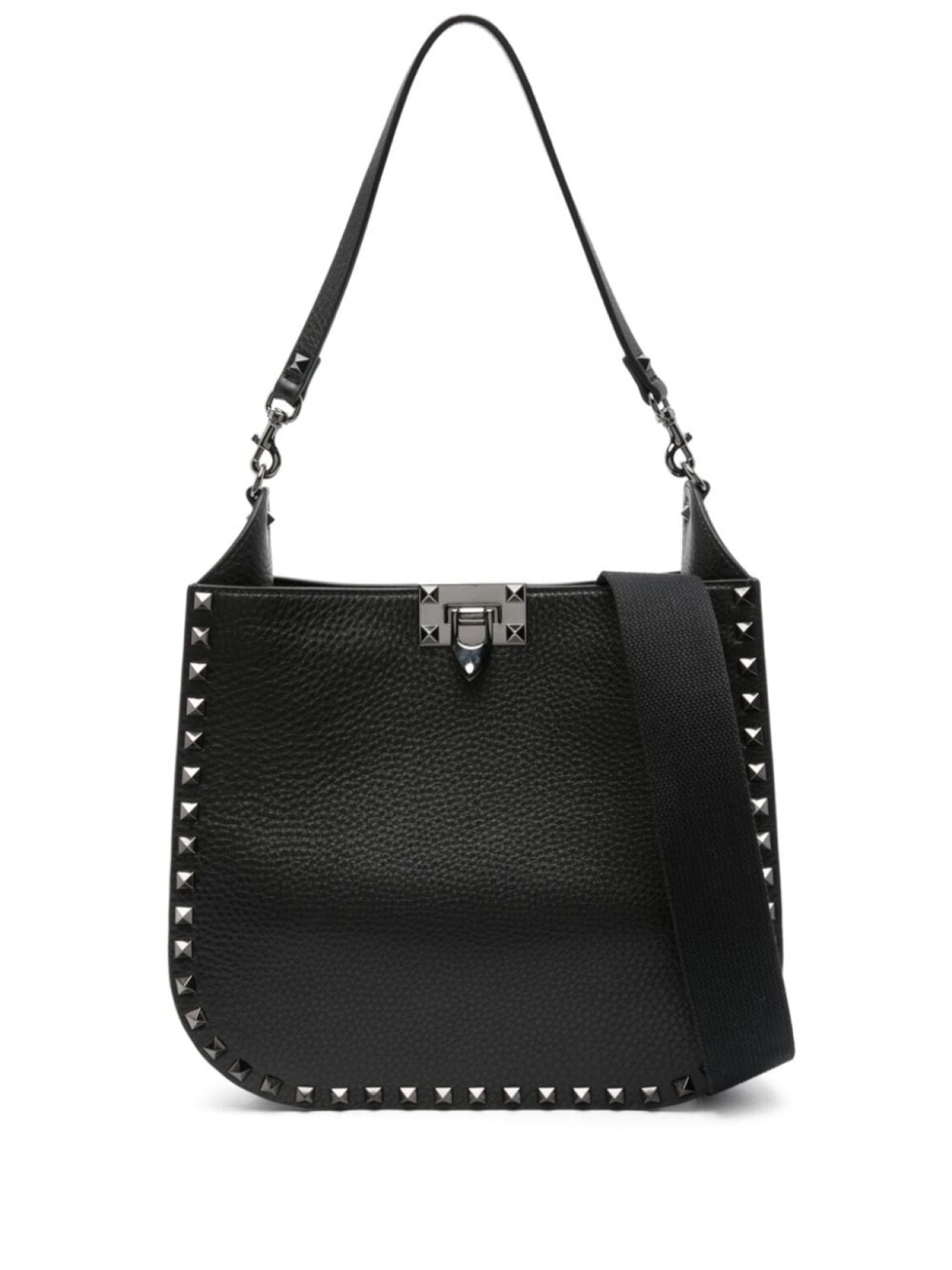 

Valentino Garavani сумка на плечо Rockstud, черный