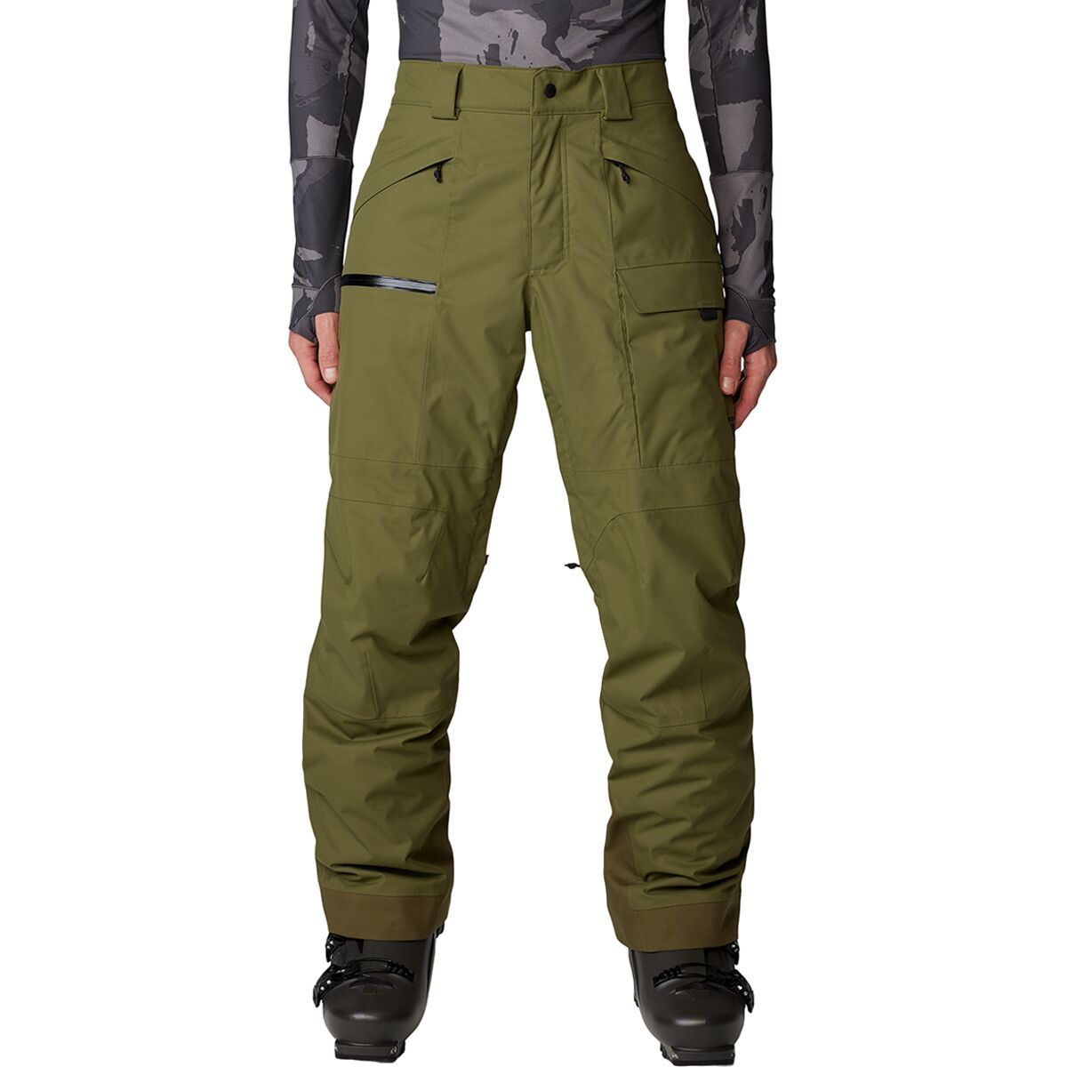 

Утепленные брюки Firefall Mountain Hardwear, зеленый
