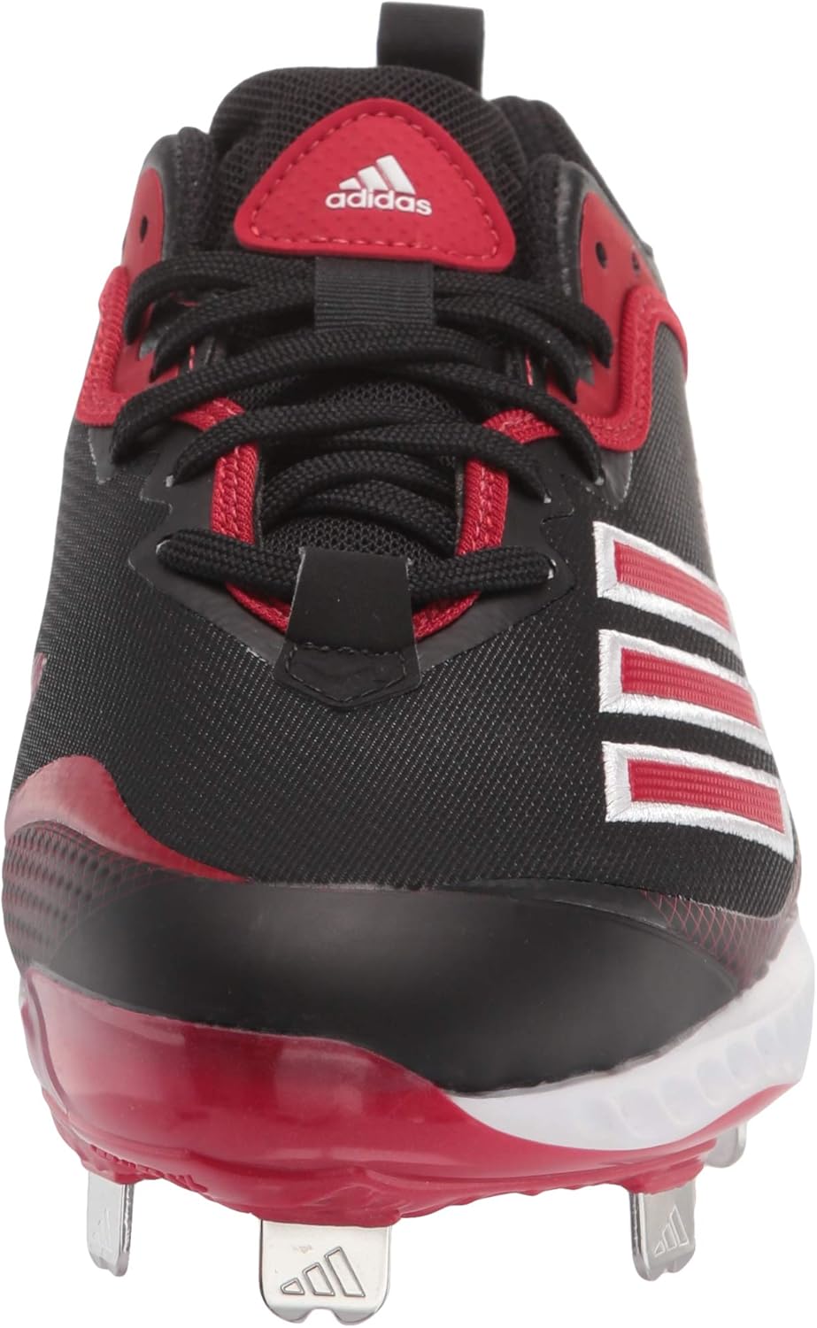 Мужские бейсбольные кроссовки Adidas FV9348, белый/черный/красный — фото 2