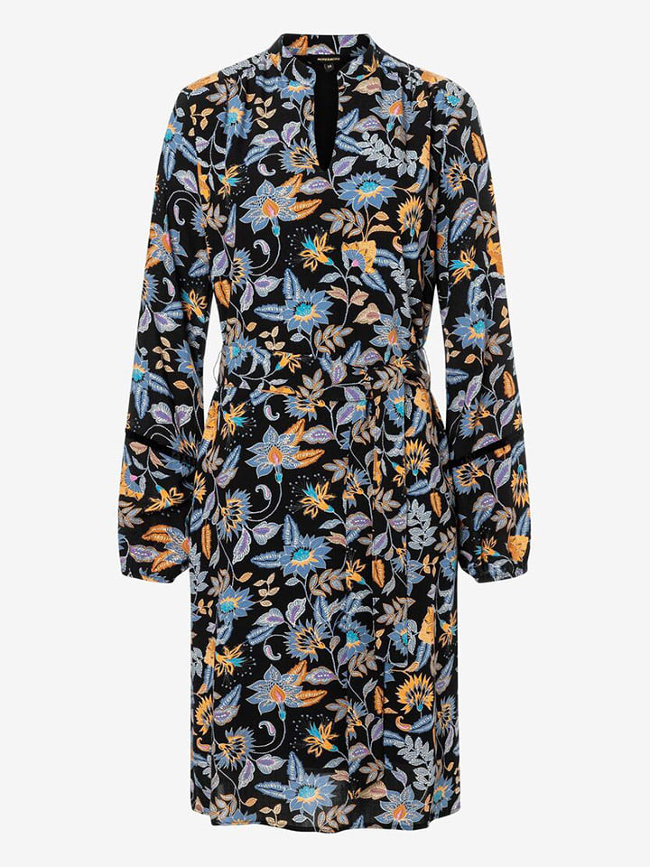 

Платье до колена More & More Kleid, цвет Schwarz/Orange