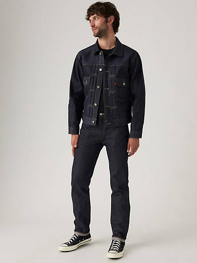 

1954 501 Оригинальные мужские джинсы Levi's, цвет Dark Indigo Organic Selvedge - Dark Wash - Non Stretch