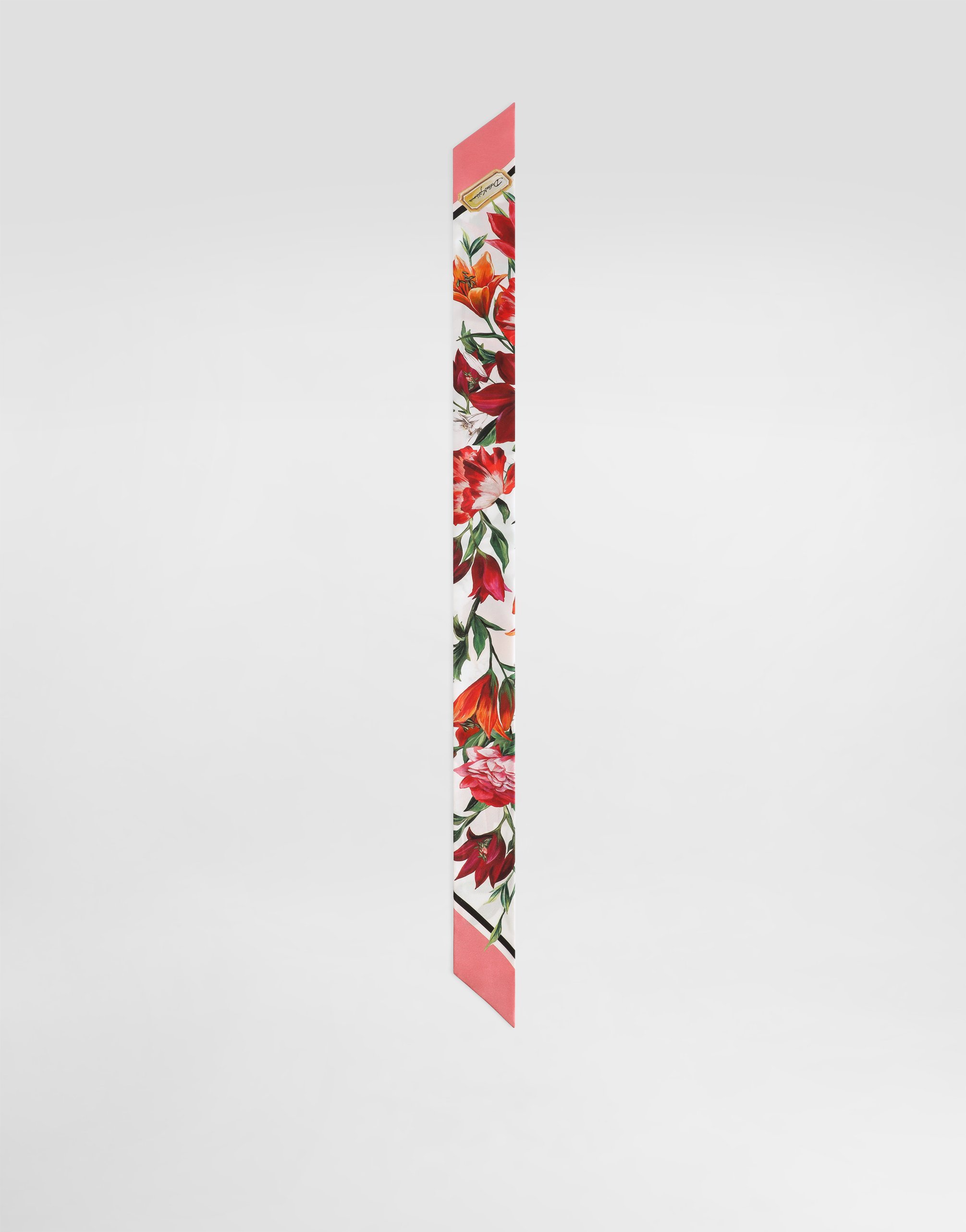 

Бандо из шелкового твила Dolce & Gabbana, принт