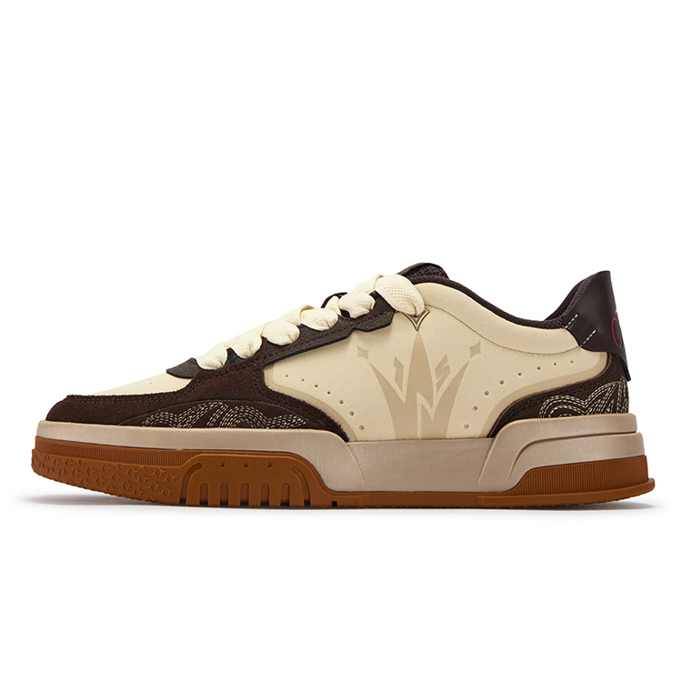 

361° Кроссовки для скейтбординга Joker Vibe Abrasion Resistant Lightweight Slip Resistant Low top мужские, коричневые