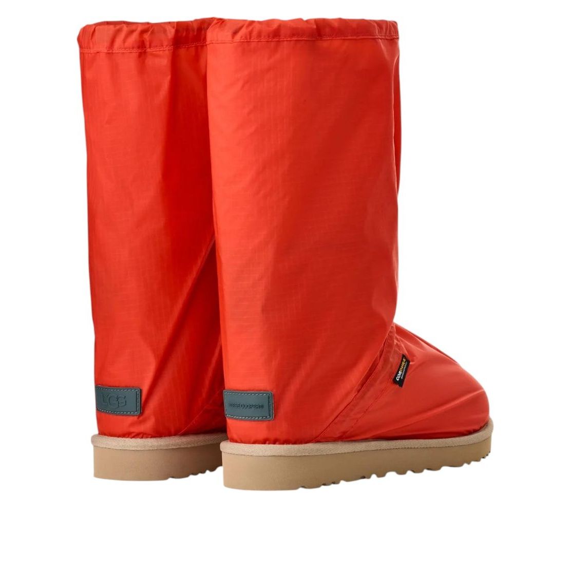 Классические мини-сапоги UGG x Reese Cooper из материала Cordura, цвет «Мандариновый красный» — фото 3
