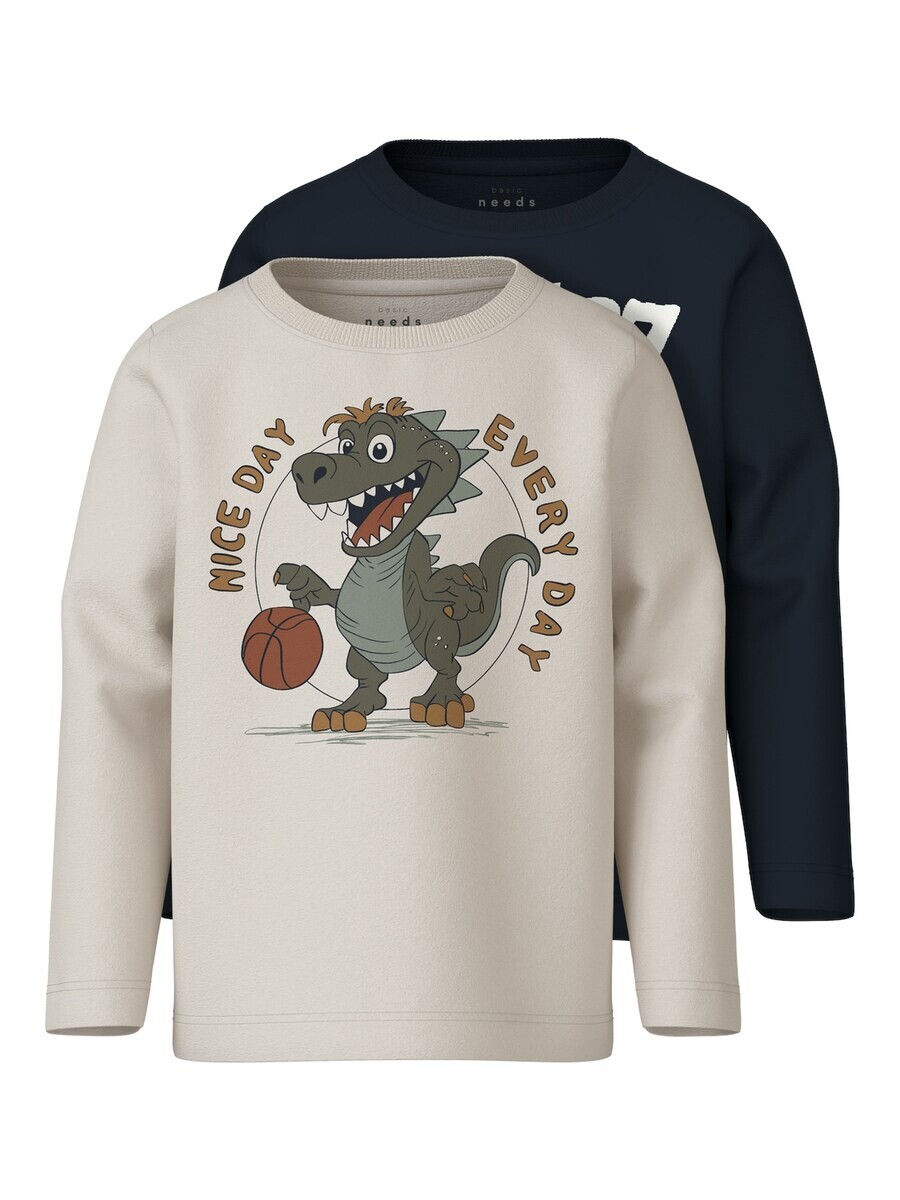 

Лонгслив NAME IT NMMVUX, цвет Cream/Navy