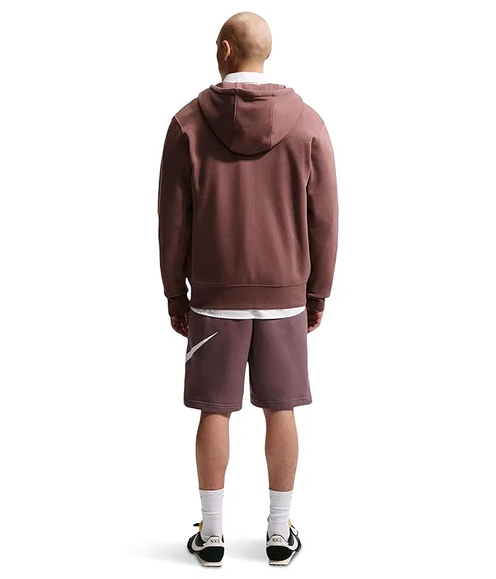 Шорты Nike Club Fleece, Tattoo/Tattoo/White — фото 3