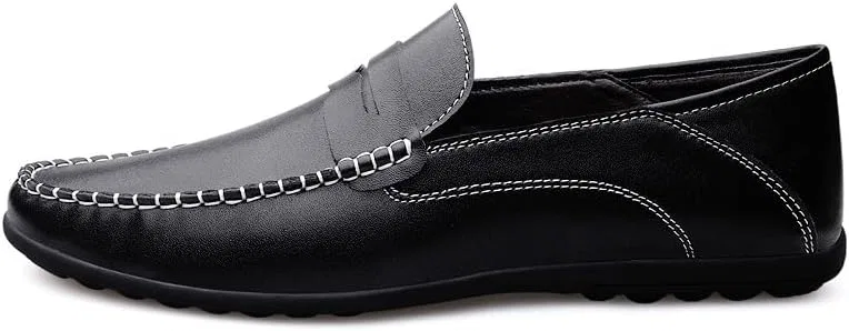 Лоферы кожаные, легкие, Black SayfuR — фото 3