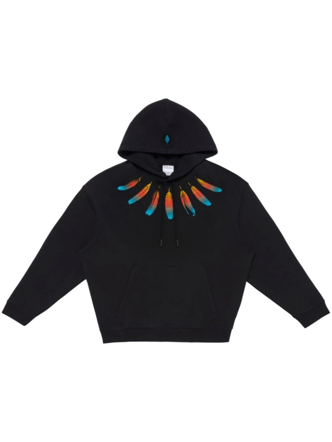 

Marcelo Burlon County of Milan худи Collar Feathers, черный