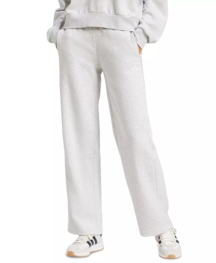 

Женские брюки Essentials с маленьким логотипом Feel Cozy adidas, серый