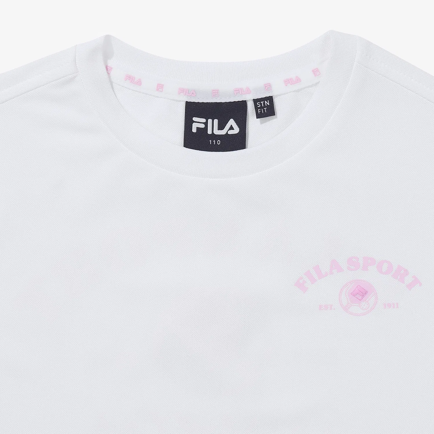 Детская футболка Askin для пиклбола белая от Fila Kids — фото 3