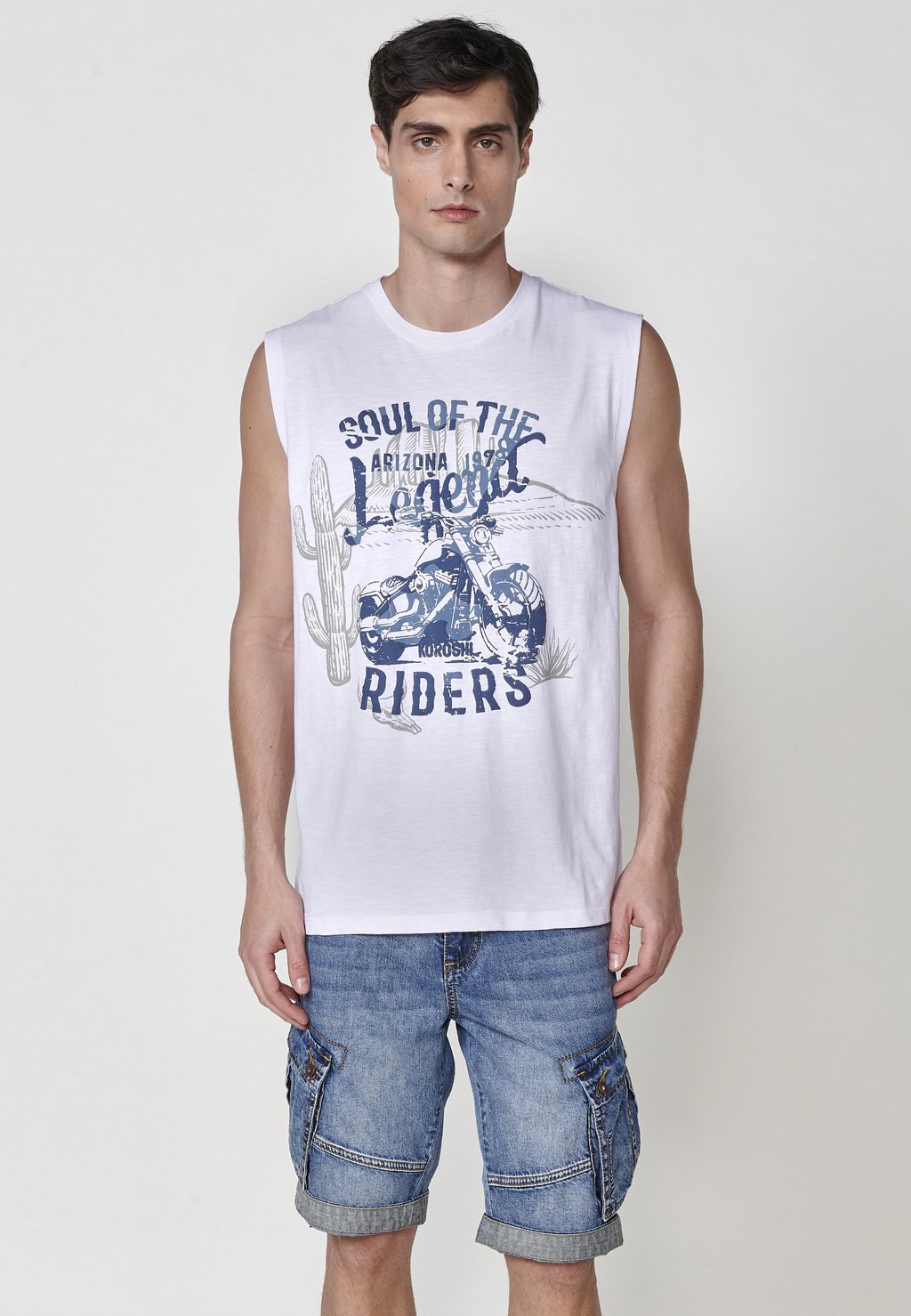 

Майка SLEEVELESS Koroshi, белый