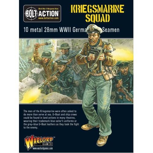 

Фигурки Kriegsmarine Squad Warlord Games