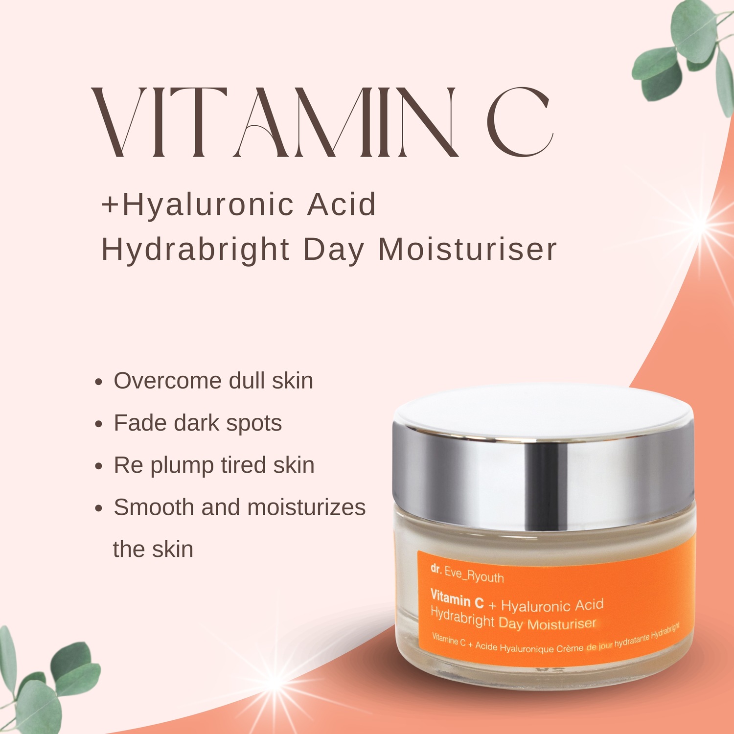 Крем для лица Everyouth — Дневной vitamin c + hyaluronsäure hydrabright tagescreme , количество, 50 мл — фото 3