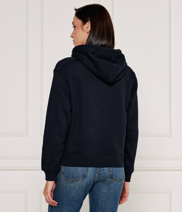 Толстовка женская Tommy Hilfiger с рисунком, синий — фото 3