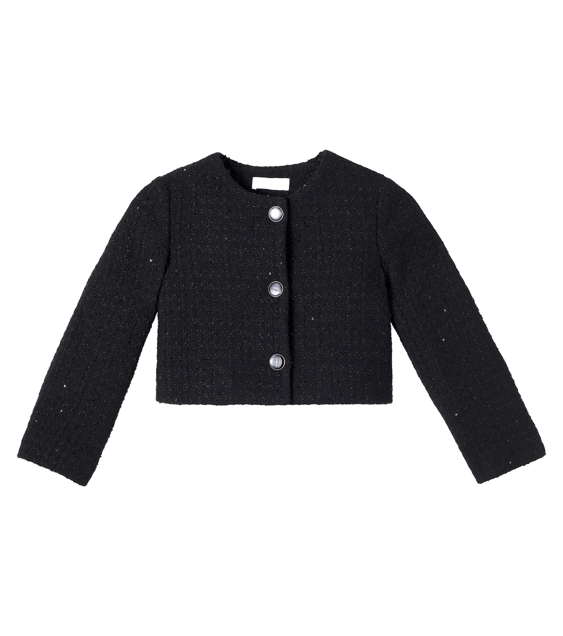 

Пиджак из букле с пайетками Monnalisa, Nero