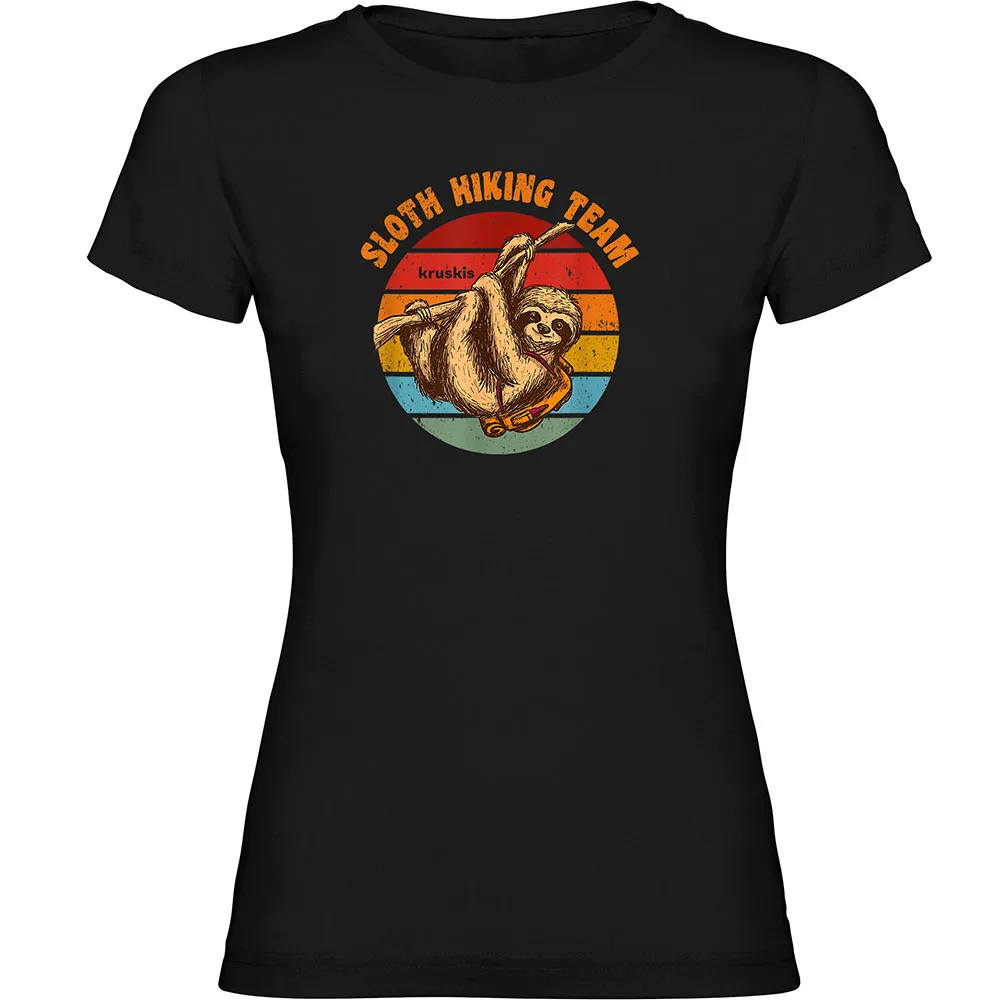 

Футболка с коротким рукавом Kruskis Sloth Hiking Team, черный