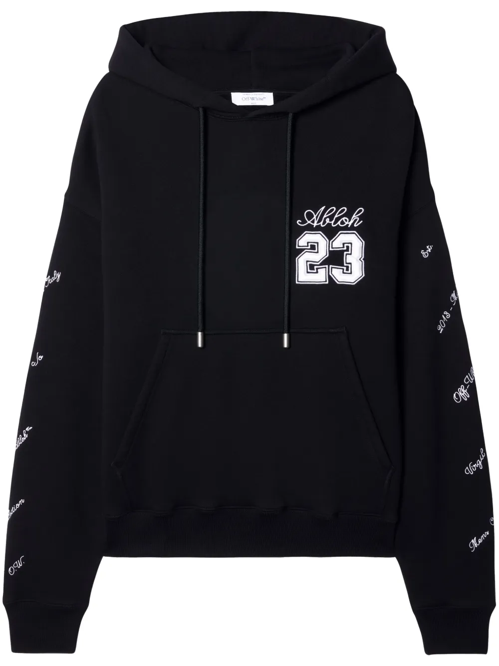 

Худи 23 Skate с вышитым логотипом OFF-WHITE, черный