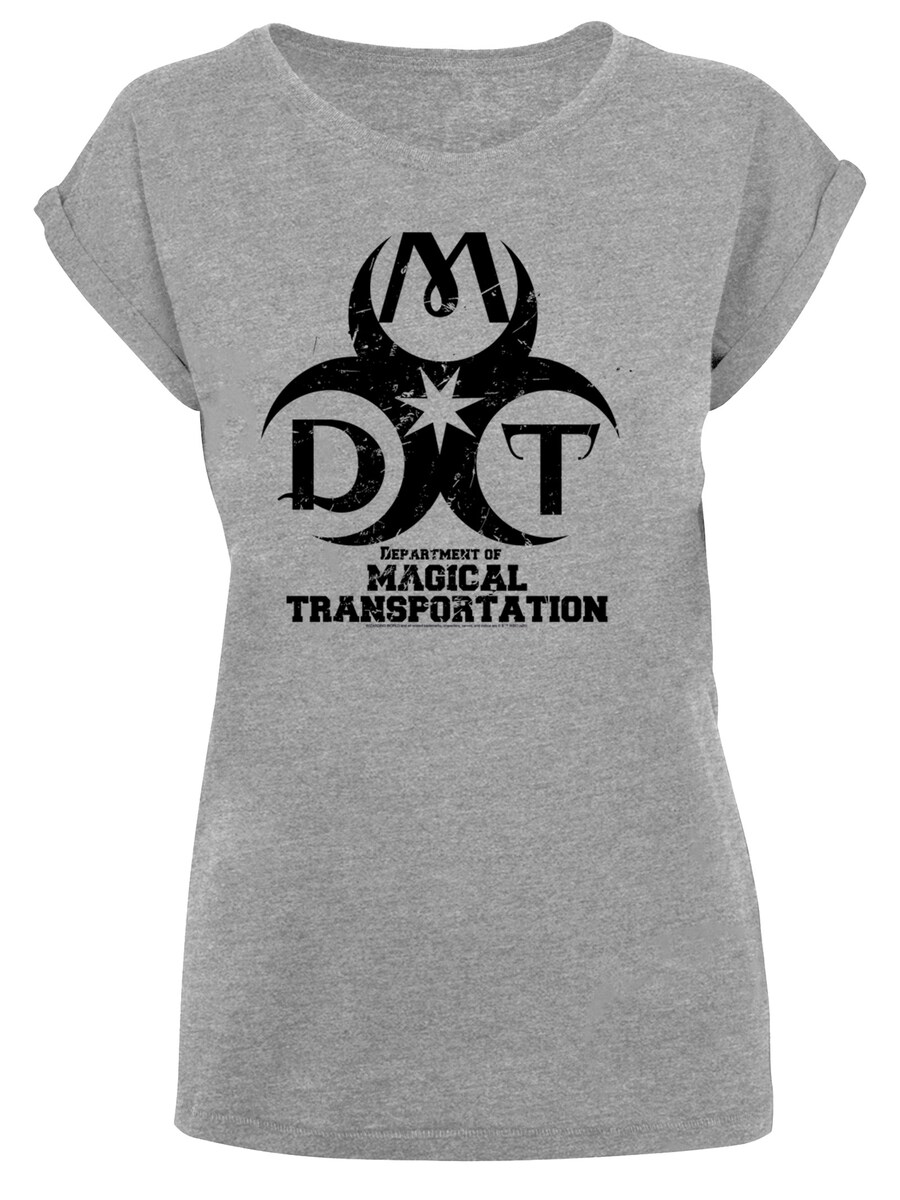 

Рубашка F4NT4STIC Harry Potter Department Of Magical Transportation, пятнистый серый