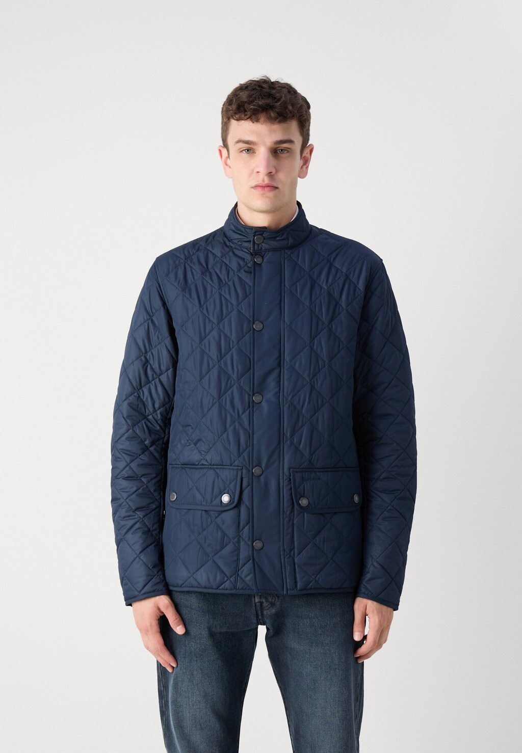 

Легкая куртка LOWERDALE QUILTED JACKET Barbour, темно-синий