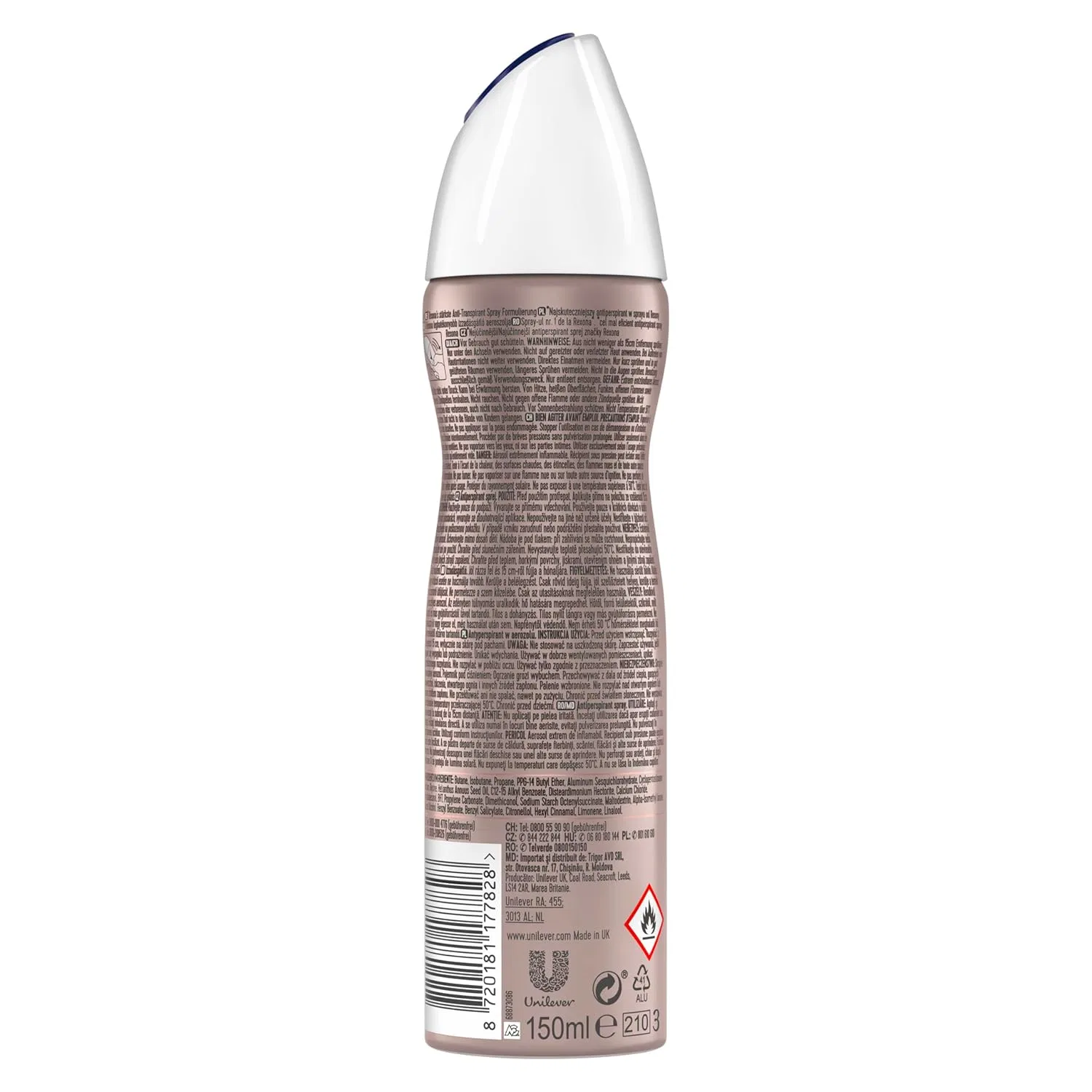Антиперспирант-спрей Rexona Maximum Protection с ароматом лайма и кувшинки, 150 мл Rexona — фото 2