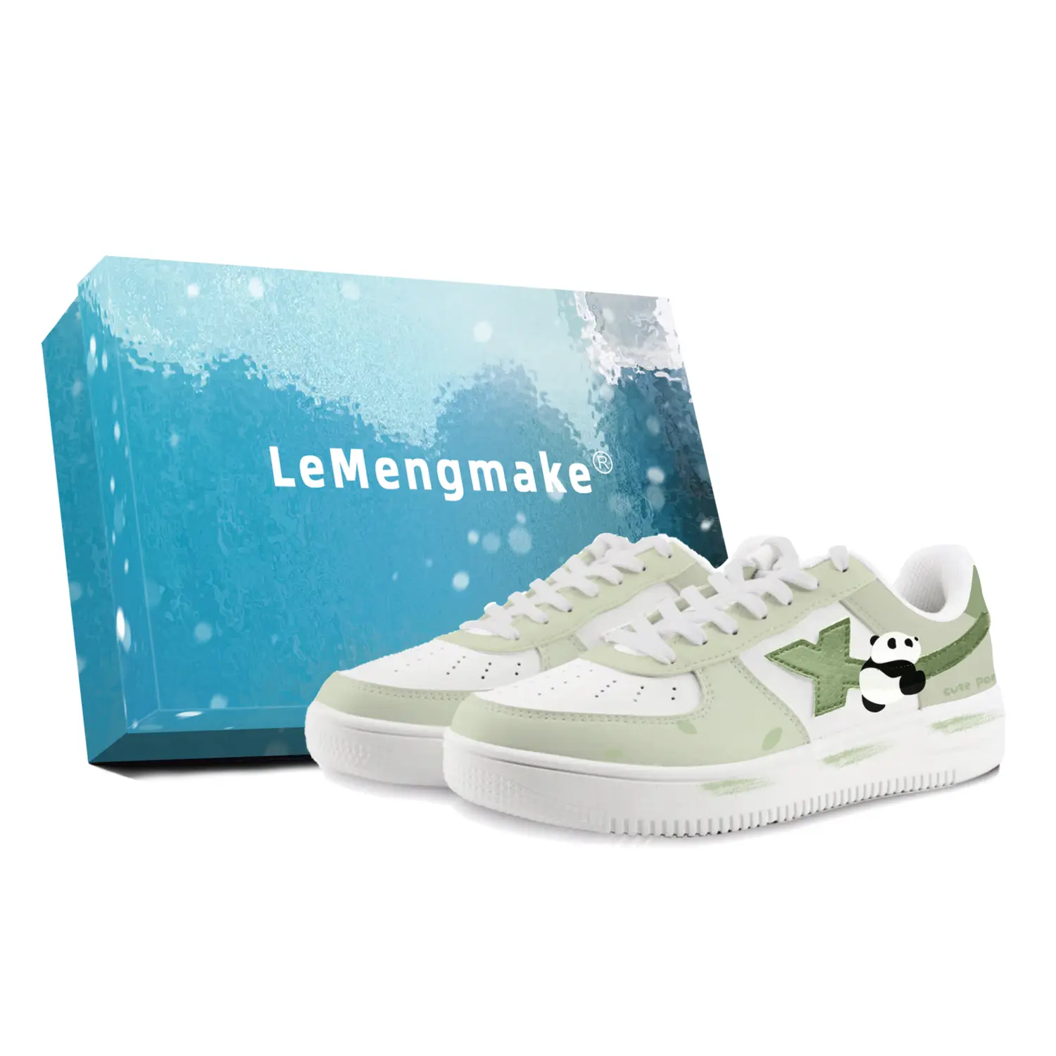 

Кроссовки Air Force One для скейтбординга, мужские, низкие XTEP, White Green