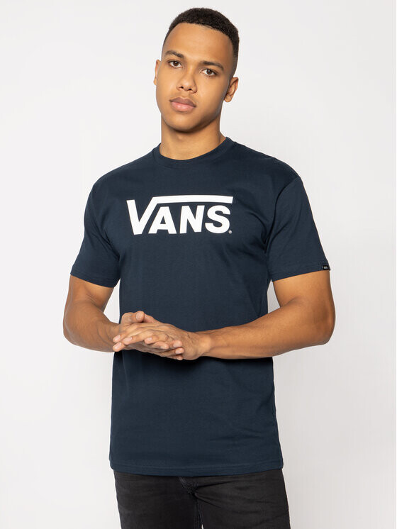 

Футболка классического кроя Vans, синий