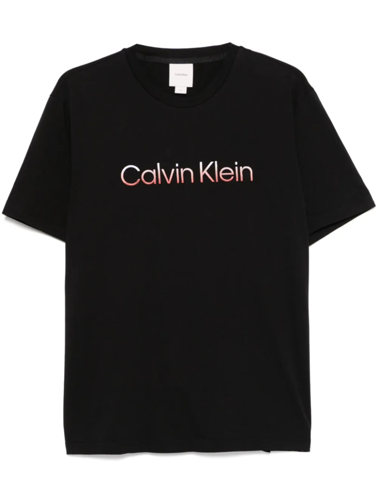 

Футболка с вышитым логотипом Calvin Klein, черный