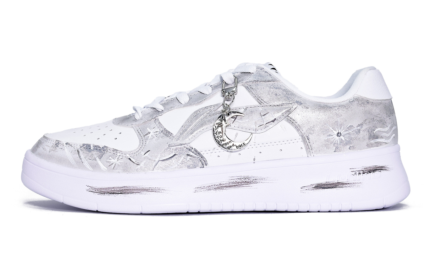 

Подушки для понтонных лодок, износостойкие низкие скейтерские кроссовки унисекс LINING, серебряный