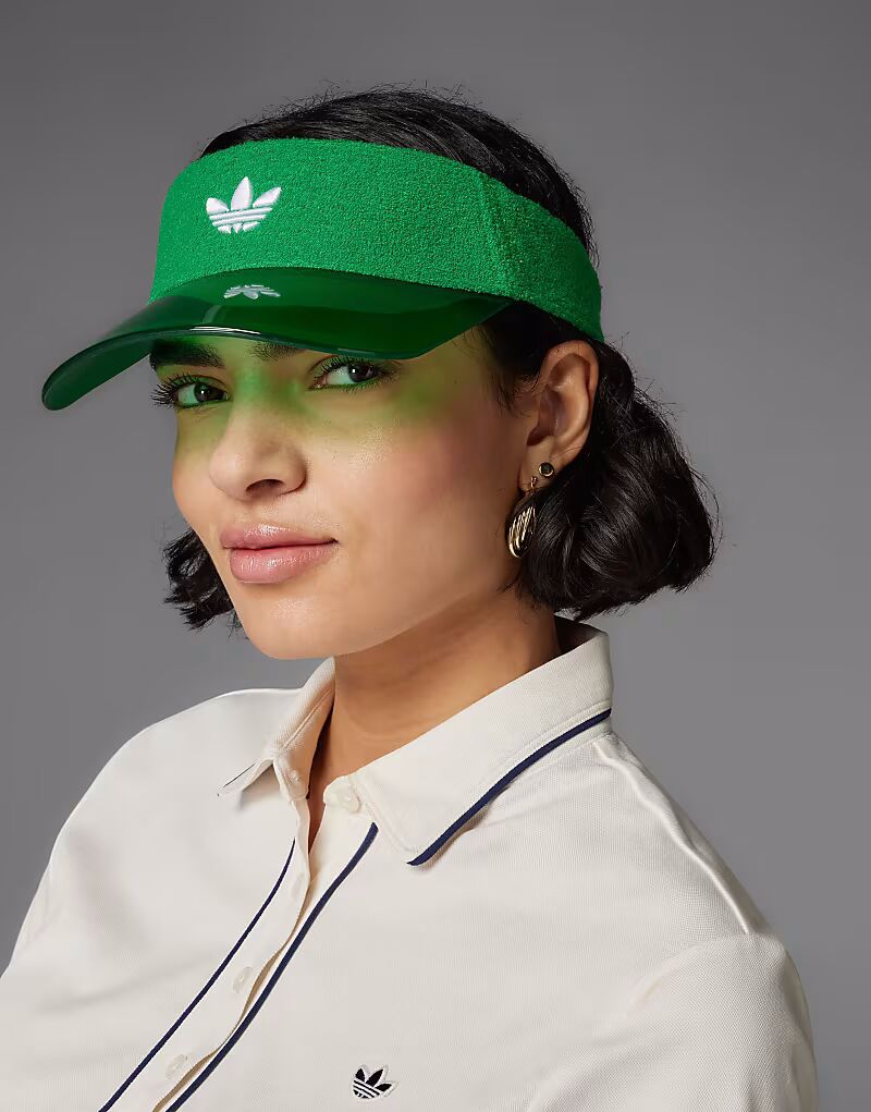 

Козырек Adidas Originals golf tour terry зеленого цвета Adidas Performance