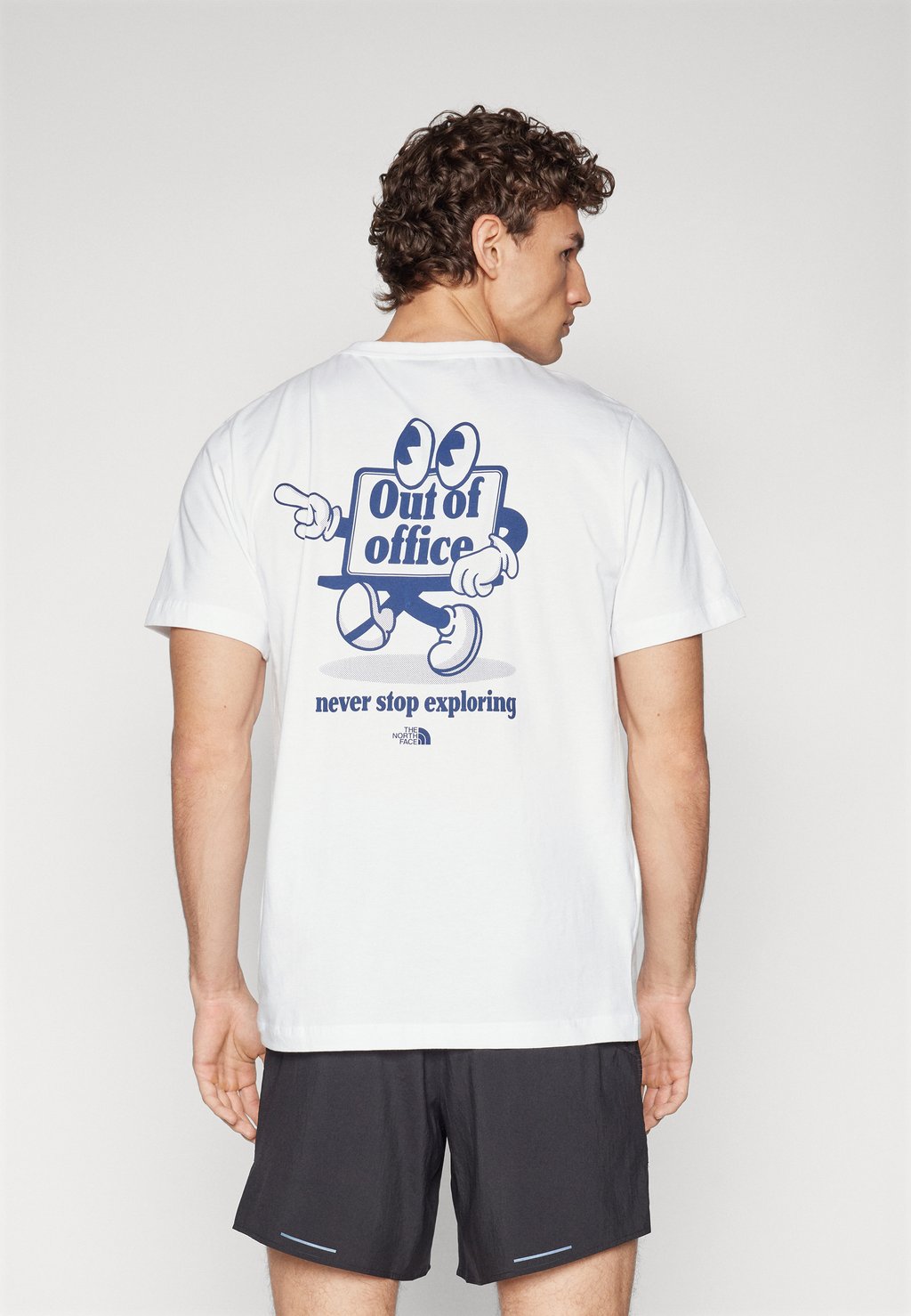 

Футболка с принтом CARTOON LOGO RELAXED TEE The North Face, белый