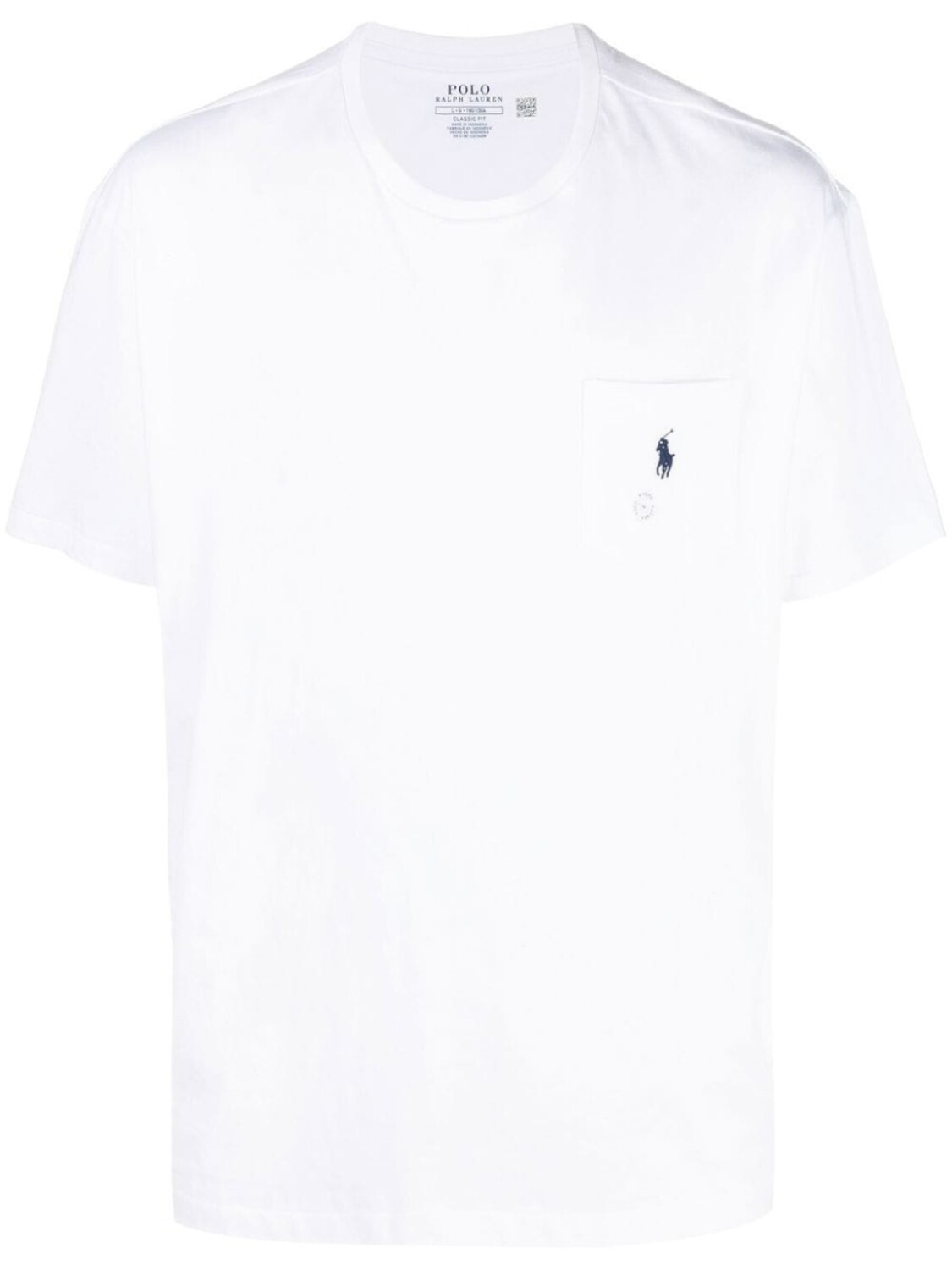 

Polo Ralph Lauren футболка с вышитым логотипом, белый