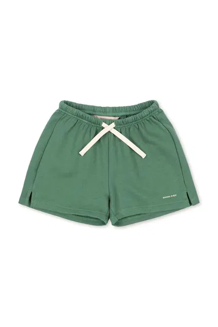 Шорты детские спортивные SPOTTY SWEAT SHORTS Konges Sløjd, зеленый