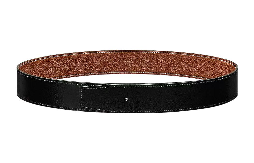 

Двусторонний кожаный ремень для мужчин HERMES