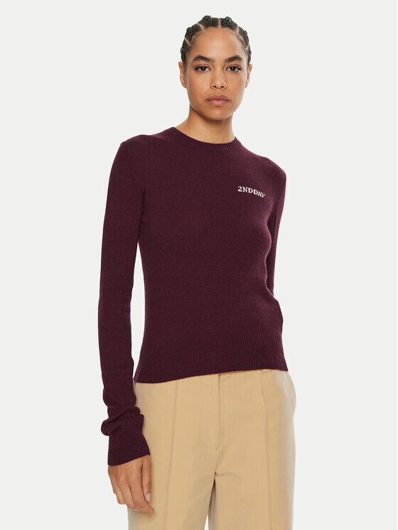 

Свитер обычного кроя 2Ndday, красный