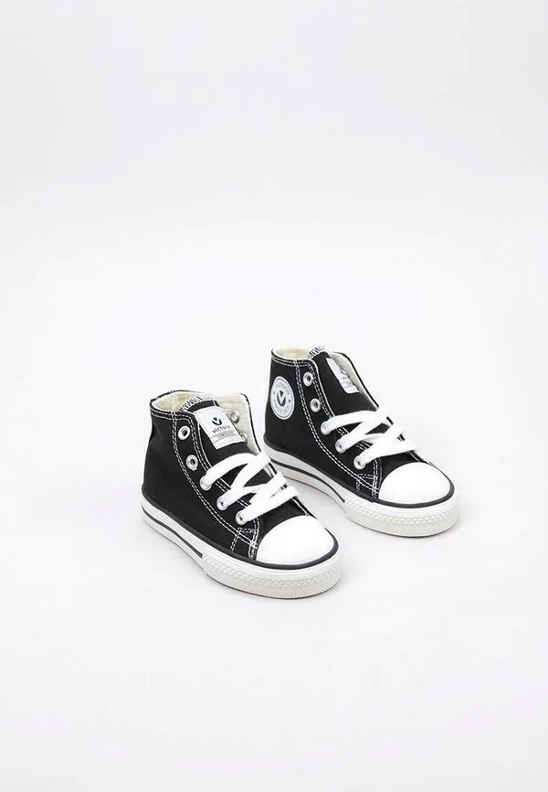 Высокие кроссовки tribu botin lona Victoria Shoes, Black — фото 2