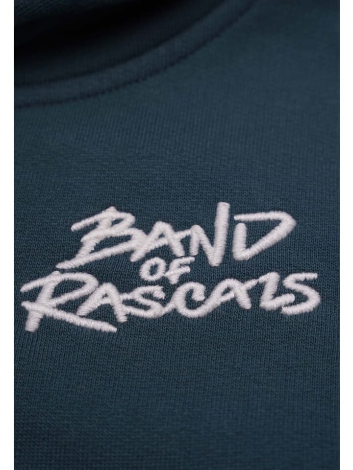 Пуловер Band of Rascals Sweatwear Wave, цвет racing-green-clay — фото 3