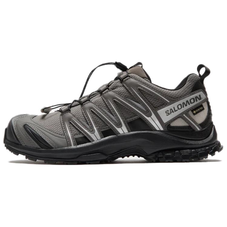 

SALOMON Кроссовки Xa Pro 3D Gore Tex Pewter Silver Cloud в серо-черном цвете, цвет Gray Black
