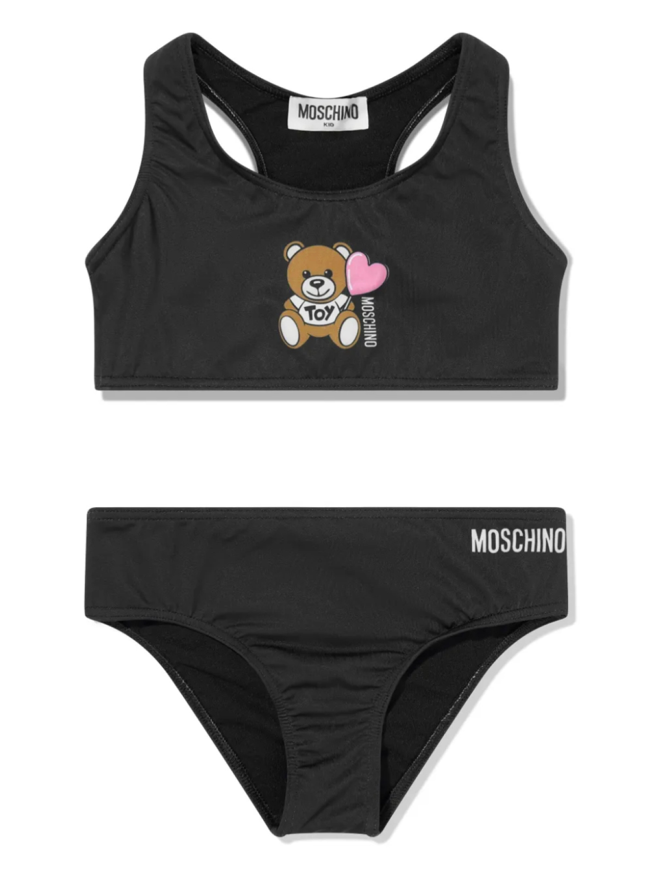 

Бикини с принтом «Медвежонок Тедди» Moschino Kids, черный