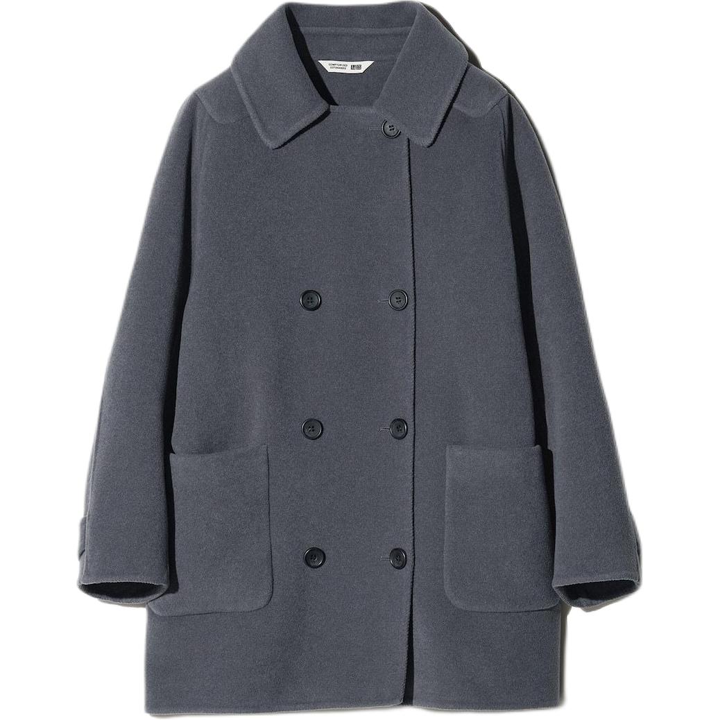 

Пальто Comptoir Des Cotonniers Collaboration женское серое UNIQLO, серый